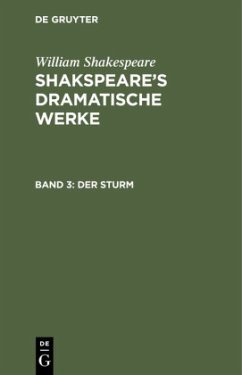 Der Sturm - Shakespeare, William