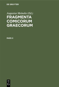 Fragmenta comicorum Graecorum. Pars II