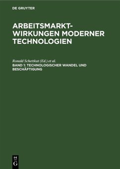 Cover Technologischer Wandel und Beschäftigung