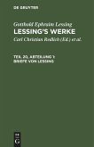 Briefe von Lessing