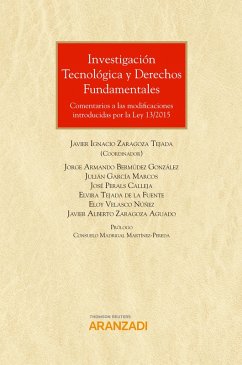 Investigación tecnológica y derechos fundamentales (eBook, ePUB) - Zaragoza Tejada, Javier Ignacio