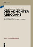 Der Admonter Abrogans (eBook, PDF)