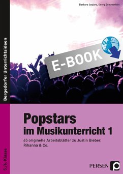 Popstars im Musikunterricht 1 (eBook, PDF) - Jaglarz, Barbara; Bemmerlein, Georg