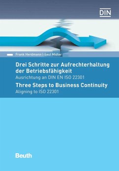 Drei Schritte zur Aufrechterhaltung der Betriebsfähigkeit (eBook, PDF) - Herdmann, Frank; Midler, Saul