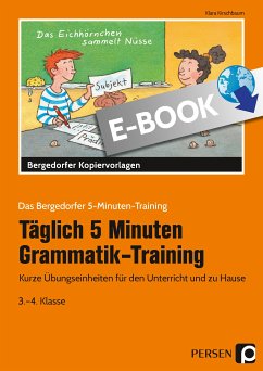 Täglich 5 Minuten Grammatik-Training (eBook, PDF) - Kirschbaum, Klara