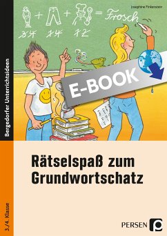 Rätselspaß zum Grundwortschatz - 3./4. Klasse (eBook, PDF) - Finkenstein, Josephine