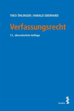 Verfassungsrecht - Öhlinger, Theo;Eberhard, Harald