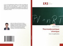 Cover Thermodynamique chimique