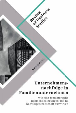 Unternehmensnachfolge in Familienunternehmen