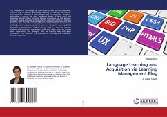 Language Learning and Acquisition via Learning Management Blog
