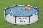 Steel Pro Max Frame Pool-Set, rund, mit Filterpumpe 305 x 76 cm