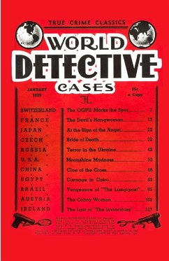 World Detective Cases, January 1939 - Benoit, Rene; King, Wallacew; Cunha, James