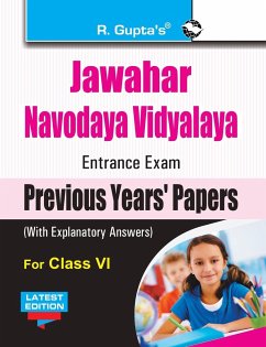 Jawahar Navodaya Vidyalaya (JNV) Entrance Exam (Class VI) - Board, Rph Editorial