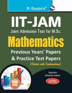 IIT-JAM M.Sc. Mathematics Practice Test & Previous Years' Papers (Solved) - Board, Rph Editorial