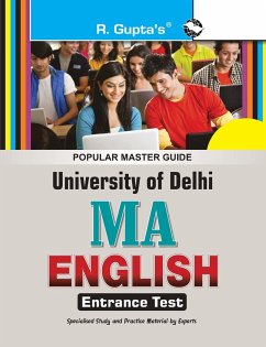 University of Delhi (DU) M.A. English Entrance Test Guide - Board, Rph Editorial