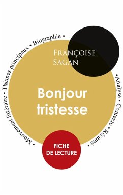 Cover Fiche de lecture Bonjour tristesse (Étude intégrale)