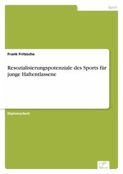 Cover Resozialisierungspotenziale des Sports für junge Haftentlassene