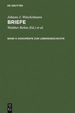 Dokumente zur Lebensgeschichte (eBook, PDF) - Winckelmann, Johann J.