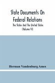 State Documents On Federal Relations