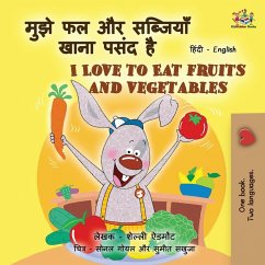 Cover I Love to Eat Fruits and Vegetables (Hindi English Bilingual Books for Kids)