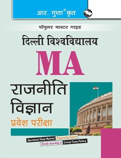 University of Delhi (DU) M.A. Political Science Entrance Exam Guide - Board, Rph Editorial