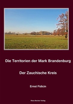 Territorien der Mark Brandenburg. Der Zauchische Kreis - Fidicin, Ernst
