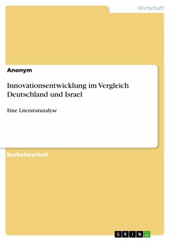 Innovationsentwicklung im Vergleich Deutschland und Israel (eBook, PDF)