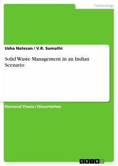 Solid Waste Management in an Indian Scenario (eBook, PDF) - Natesan, Usha; Sumathi, V.R.