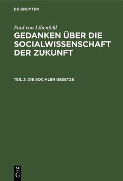 Cover Die socialen Gesetze (eBook, PDF)
