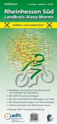 Radfahren - Rheinhessen Süd / Landkreis Alzey-Worms - Messer, Michael