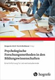 Psychologische Forschungsmethoden in den Bildungswissenschaften (eBook, PDF)