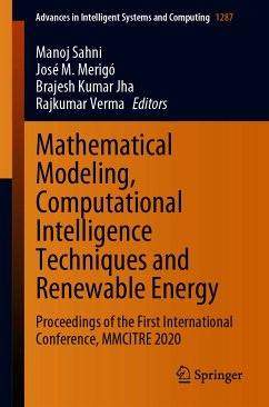 Mathematical Modeling, Computational Intelligence Techniques and Renewable Energy (eBook, PDF)