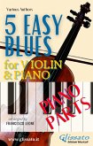 5 Easy Blues - Violin & Piano (Piano parts) (fixed-layout eBook, ePUB)