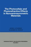 Photovoltaic and Photo-refractive Effects in Noncentrosymmetric Materials (eBook, ePUB)