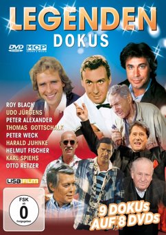 Legenden Dokus - 9 Dokus auf 8 DVDs - Diverse