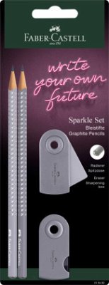 Faber-Castell Schreibset Sparkle dapple gray BK