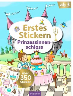 Erstes Stickern - Prinzessinnenschloss Cover Erstes Stickern - Prinzessinnenschloss