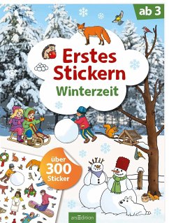 Erstes Stickern - Winterzeit