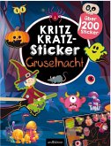 Kritzkratz-Sticker - Gruselnacht