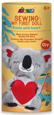 Cover Avenir 6301618 - DIY Nähset, Sewing Koala, Bastelset für Kinder, Kreativ-Set, ab 6 Jahren