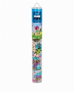 Plus-Plus® 9604241 - Fee, Tube, 100 Bausteine, Konstruktionsspielzeug, mehrfarbig