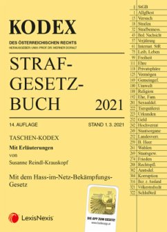 Cover Taschen-Kodex Strafgesetzbuch 2021