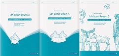 Ich kann lesen 3, 4 und 5 - 3 Schülerarbeitshefte für die 2. bis 4. Klasse - sternchenverlag GmbH;Langhans, Katrin