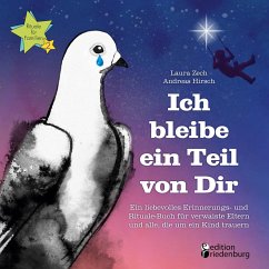 Ich bleibe ein Teil von Dir - Ein liebevolles Erinnerungs- und Rituale-Buch für verwaiste Eltern und alle, die um ein Kind trauern - Zech, Laura;Hirsch, Andreas