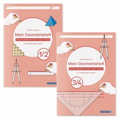 Mein Geometrieheft 1/2 und 3/4 im Set - sternchenverlag GmbH;Langhans, Katrin
