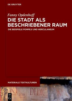 Cover Die Stadt als beschriebener Raum (eBook, PDF)