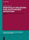 Portfolio Decisions for Faith-Based Investors (eBook, PDF)