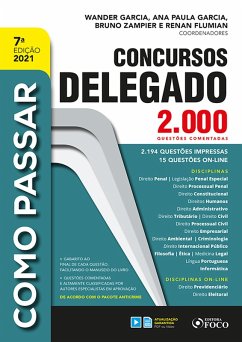Como Passar em Concursos de Delegado (eBook, ePUB) - Garcia, Wander; Garcia, Ana Paula; Zampier, Bruno; Flumian, Renan