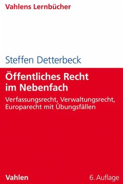 Öffentliches Recht im Nebenfach (eBook, PDF) - Detterbeck, Steffen