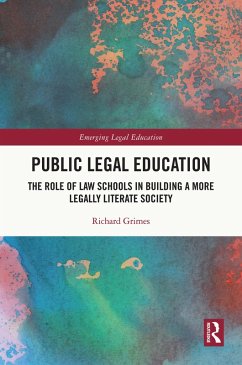 Public Legal Education (eBook, ePUB) - Grimes, Richard
